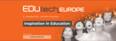 Immagine della locandina dell'evento con testo: Edutech Europe 5-6 Ottobre 2022 - Hall 8 Rai Amsterdam 