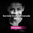logo servizio civile universale 2022 con la scritta Partecipa