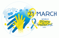 Logo della Giornata mondiale della Sindrome di Down 2021 - collegamento alla news: Giornata mondiale della Sindrome di Down 2021