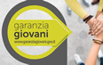 Logo Garanzia Giovani con mani intrecciate