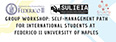 The banner includes the logos of Federico II University, SULILEIA, and the Sinapsi Center.