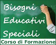 immagine di una lavagna con la scritta: Bisogni Educativi Speciali Corso di Formazione