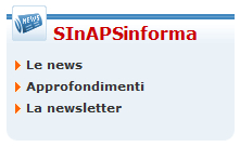 Immagine del menu di sezione SInAPSinforma