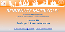 Servizi per il Successo Formativo - Benvenute matricole