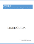 frontespizio delle linee guida cnudd 2014