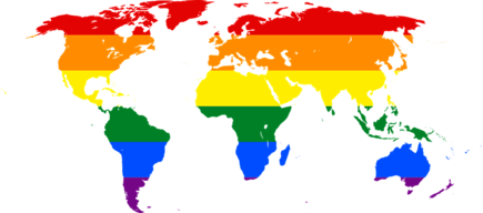 mappamondo LGBT+