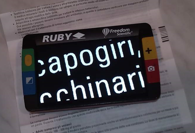 video-ingranditore tascabile Ruby