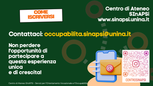 Contatti: occupabilita.sinapsi@unina.it