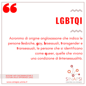 Anteprima grafica descrizione LGBTQI