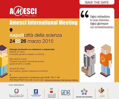 Locandina dell'evento Amesci International Meeting