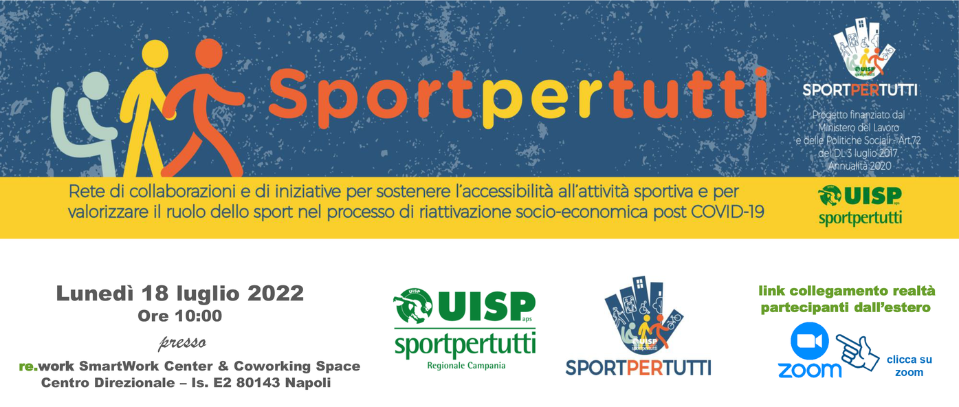 Locandina Logo Sport per tutti