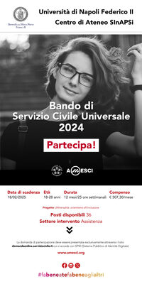 Locandina del progetto: UNIversalità: orientiamo all’inclusione