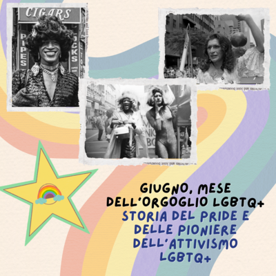 Alcune foto dei protagonisti e delle protagoniste dei moti di Stonewall